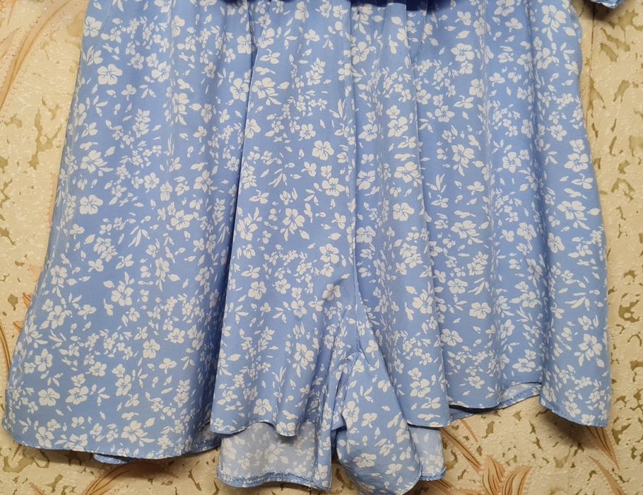 Літній шифоновий костюм з шортами