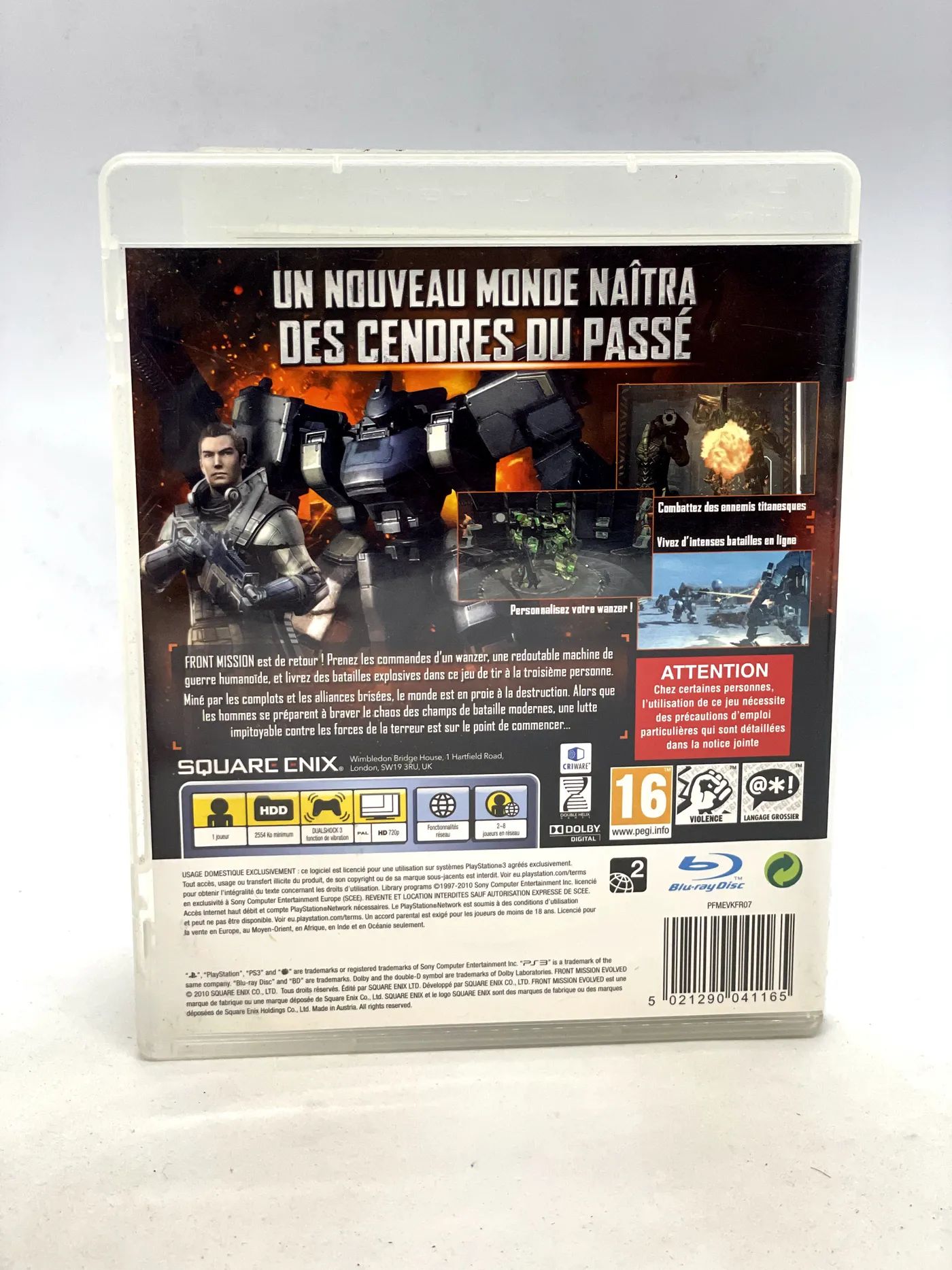 Front Mission Evolved PS3 Po Angielsku