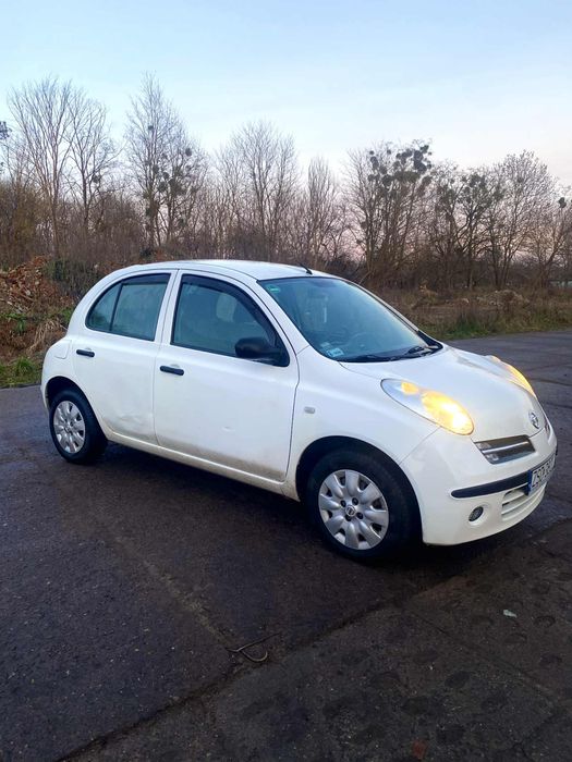 Nissan Micra 2007r. 1.2 KAT,Benzyna,Manualna skrzynia biegów.