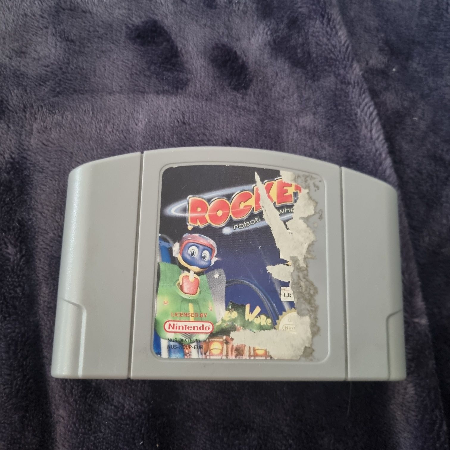 Gra Nintendo 64 – Rocket Robot on Wheels N64
