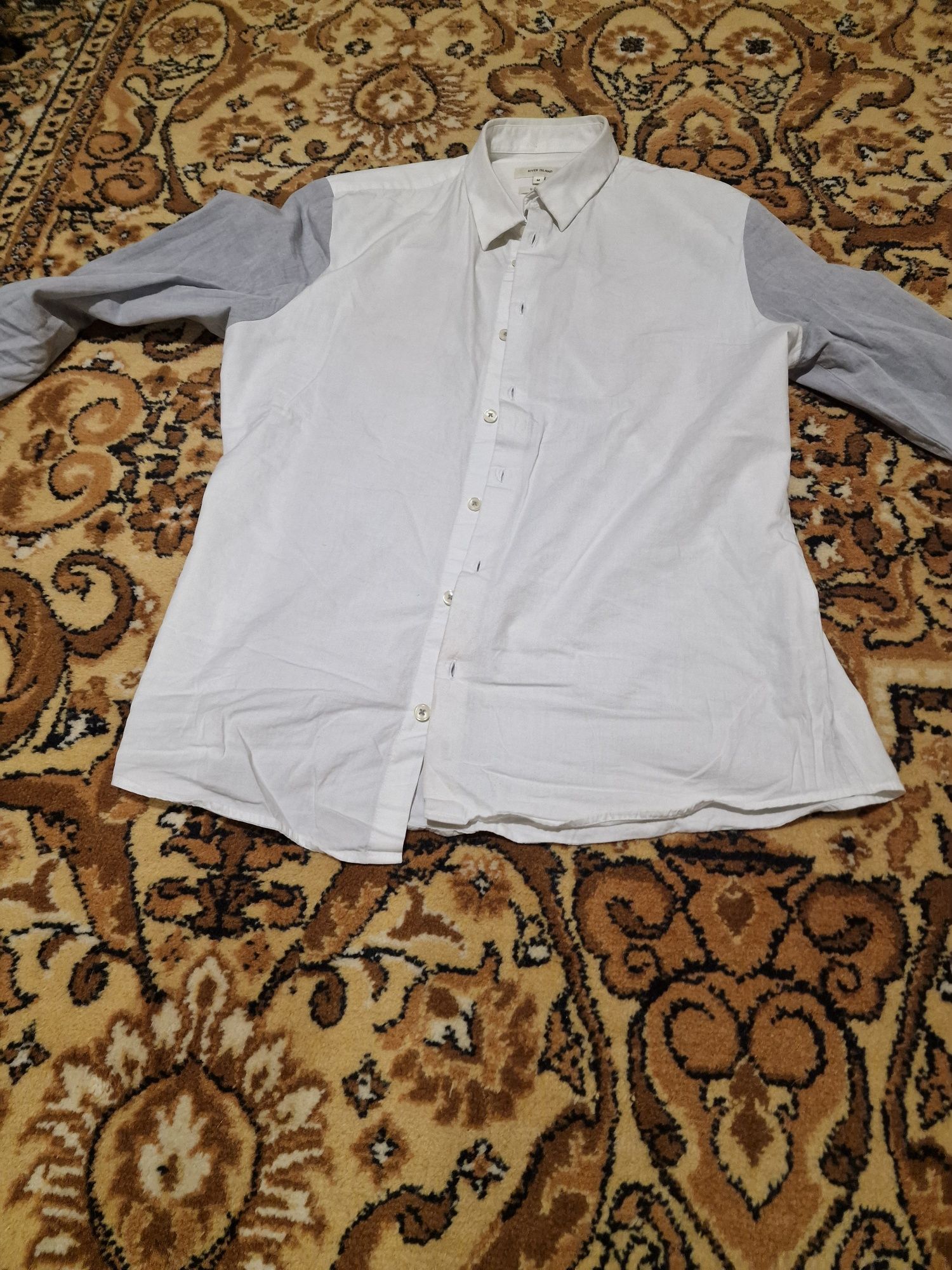 Рубашка белая, біла сорочка. River island .