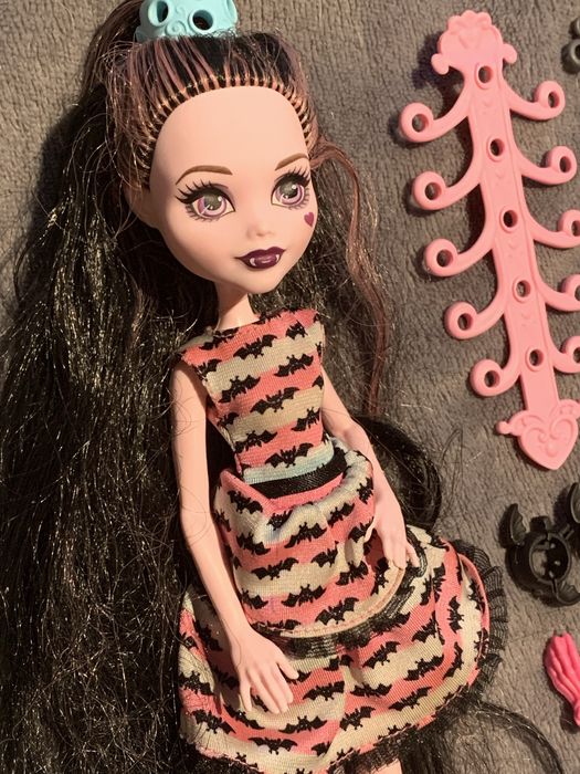 Льляка monster high Дракулаура з зміною зачісок,оригінал кукла