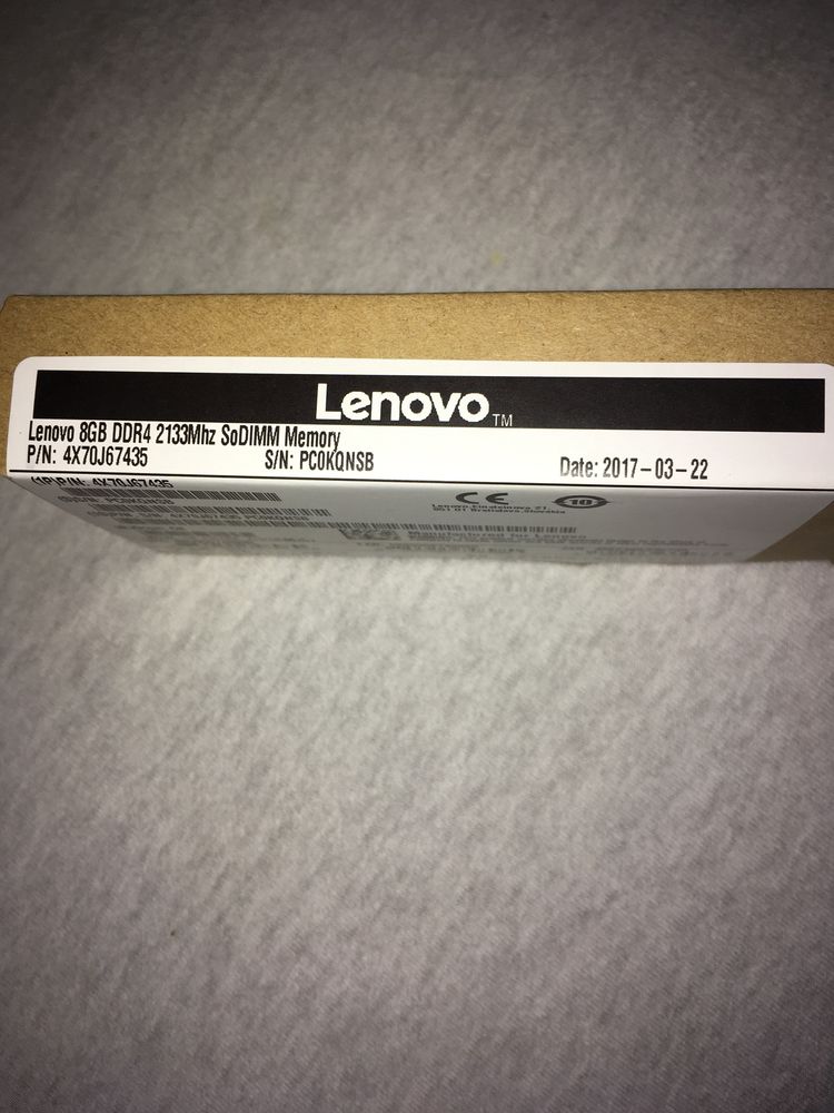 RAM Lenovo 8GB DDR4 2133 MHz SoDIMM