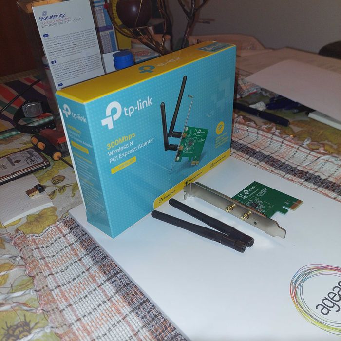 Placa de Rede Wireless TP-Link TL-WN881ND (UN) Ver: 2.0 – PCIe 300Mbps