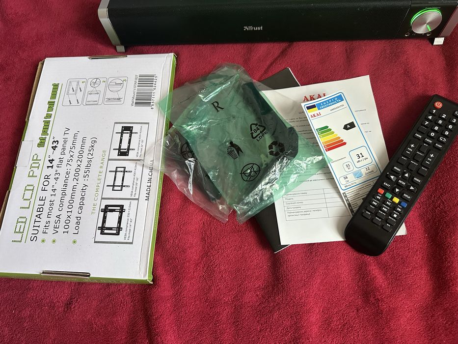 Телевізор AKAI 22 Smart tv T2