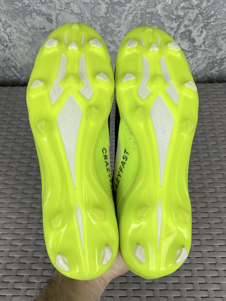 Adidas crazyfast бутсы сороконожки бутсы 40 размер футбольные оригинал