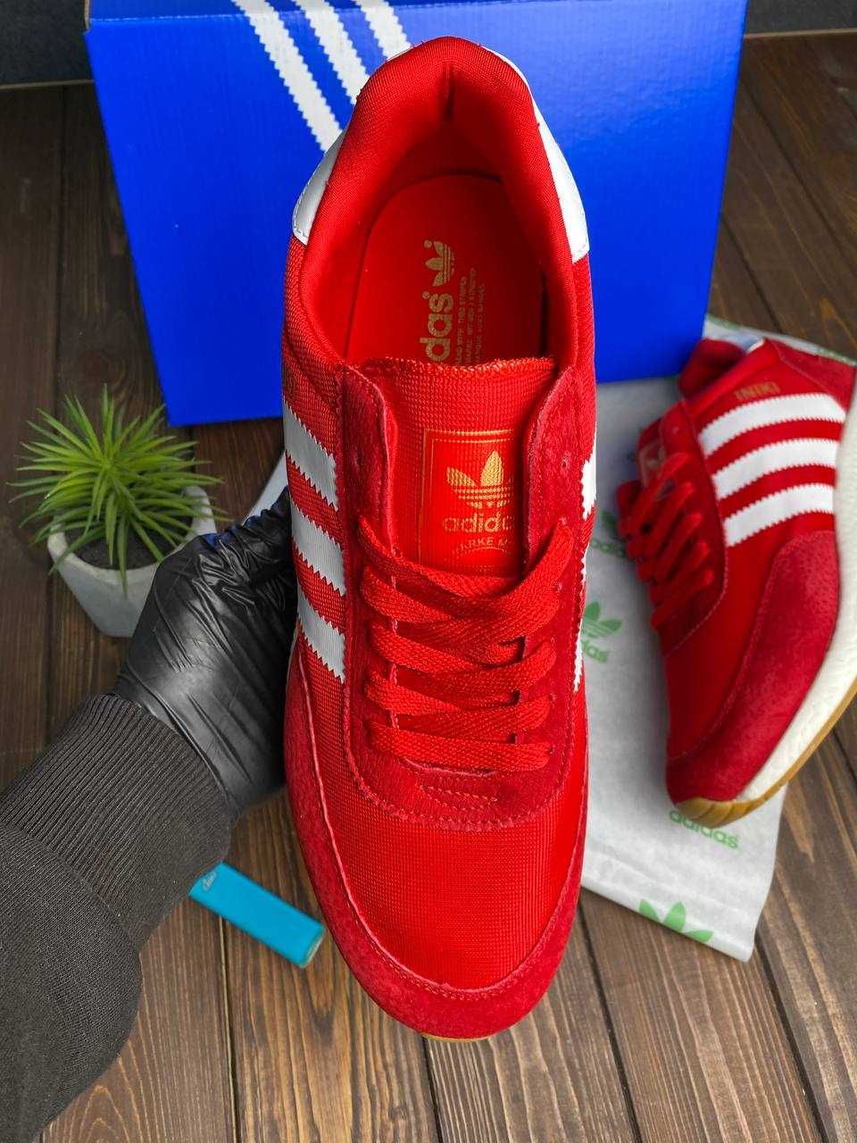 ЗНИЖКА! 44(28 см) ADIDAS INIKI RED кросівки червоні адідас ініки літні