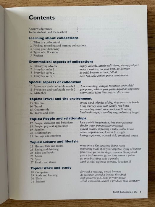 English Collocations in Use - Intermediate (Cambridge)