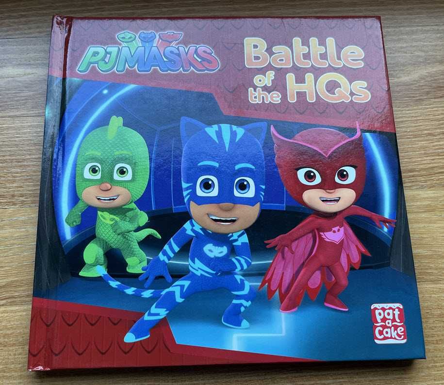 Książka dla dzieci "Battle of the HQs" (PJ Masks) wesja angielska