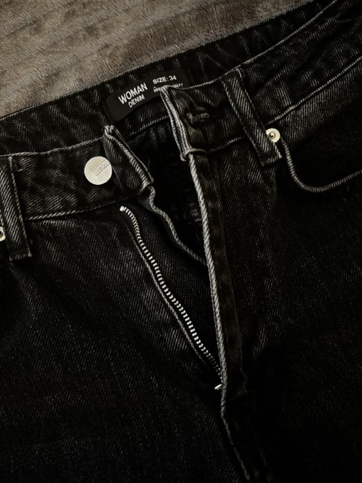 Сірі джинси палаццо