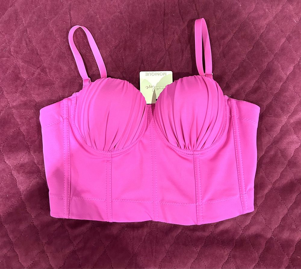 Tops/corpetes rosa tam S/M NOVOS