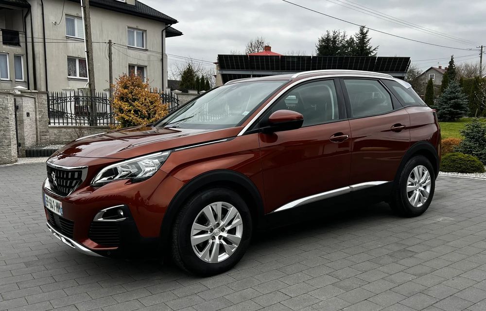 Peugeot 3008 1,6 HDI 120 KM_LED_KAMERY_NAVI_super stan_bezwypadkowy_super kolor