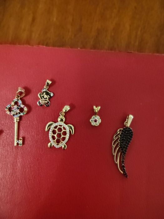 Zawieszki Złoto Złote Nowe 585