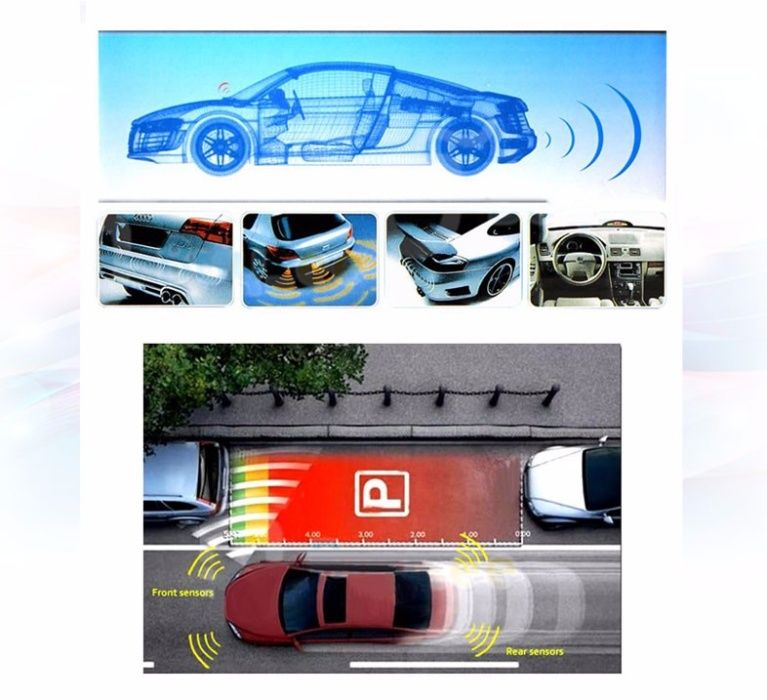 Sensores de Estacionamento Localizadores e OBD