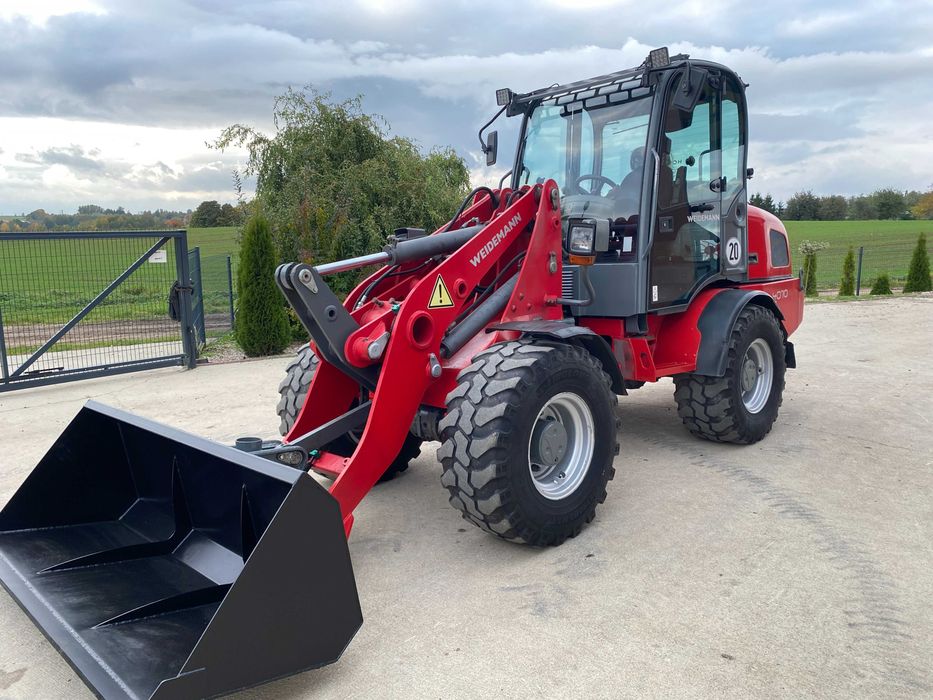 ŁADOWARKA WEIDEMANN 4070 CX80 TURBO Z ŁYŻKĄ schaffer manitu jcb atlas