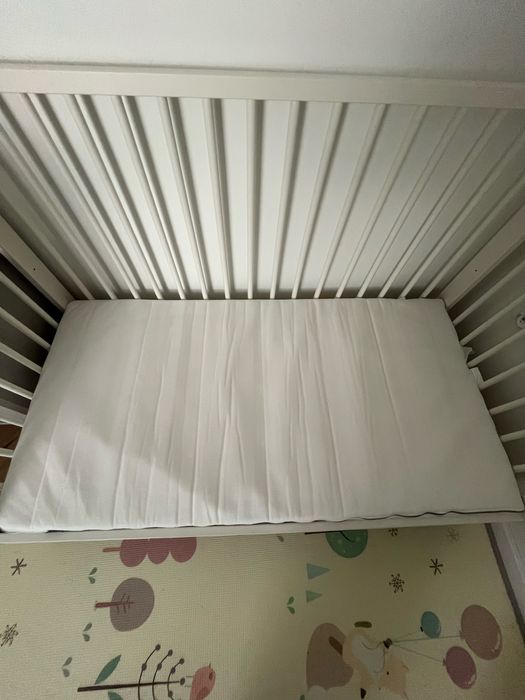 Ikea GULLIVER łóżeczko dziecięce plus materac KRUMMELUR