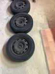 Jantes de ferro 15 com pneus