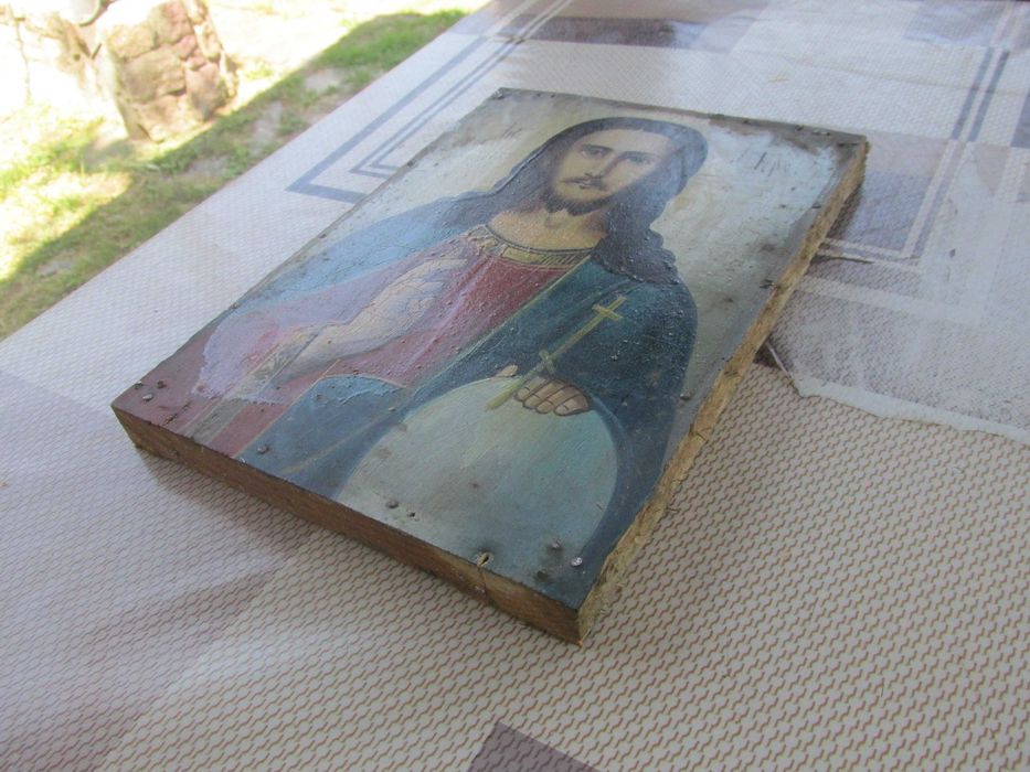 Давня ікона Спаситель.