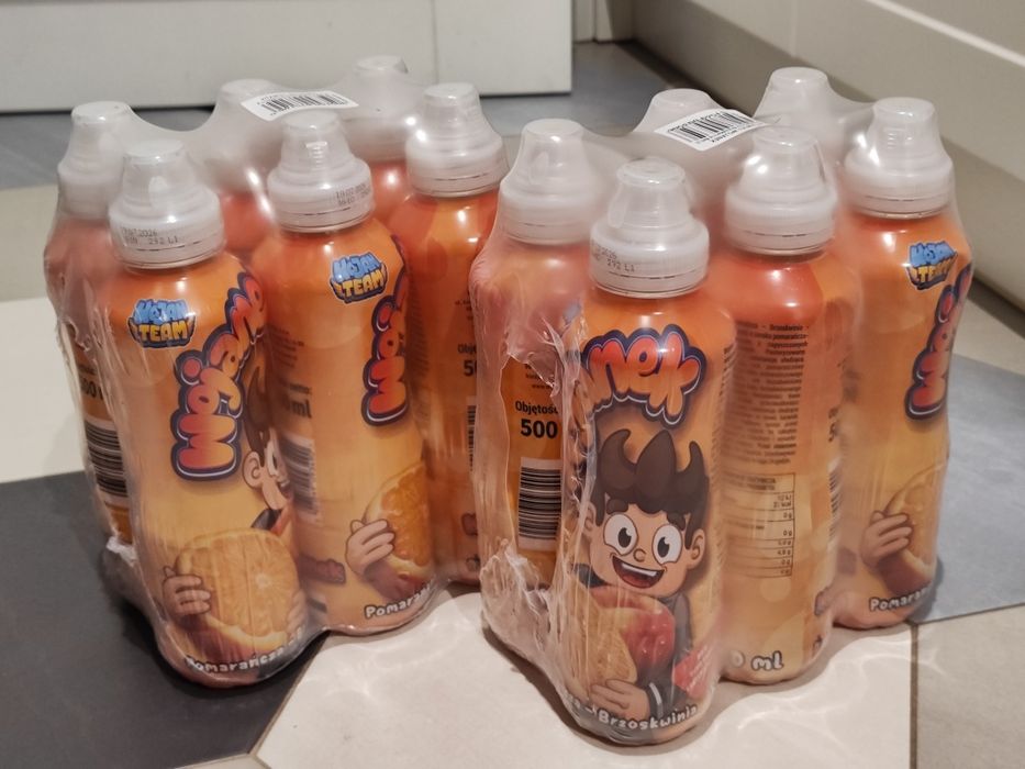 12 x Wojanek o smaku pomaranczowo brzoskwiniowym