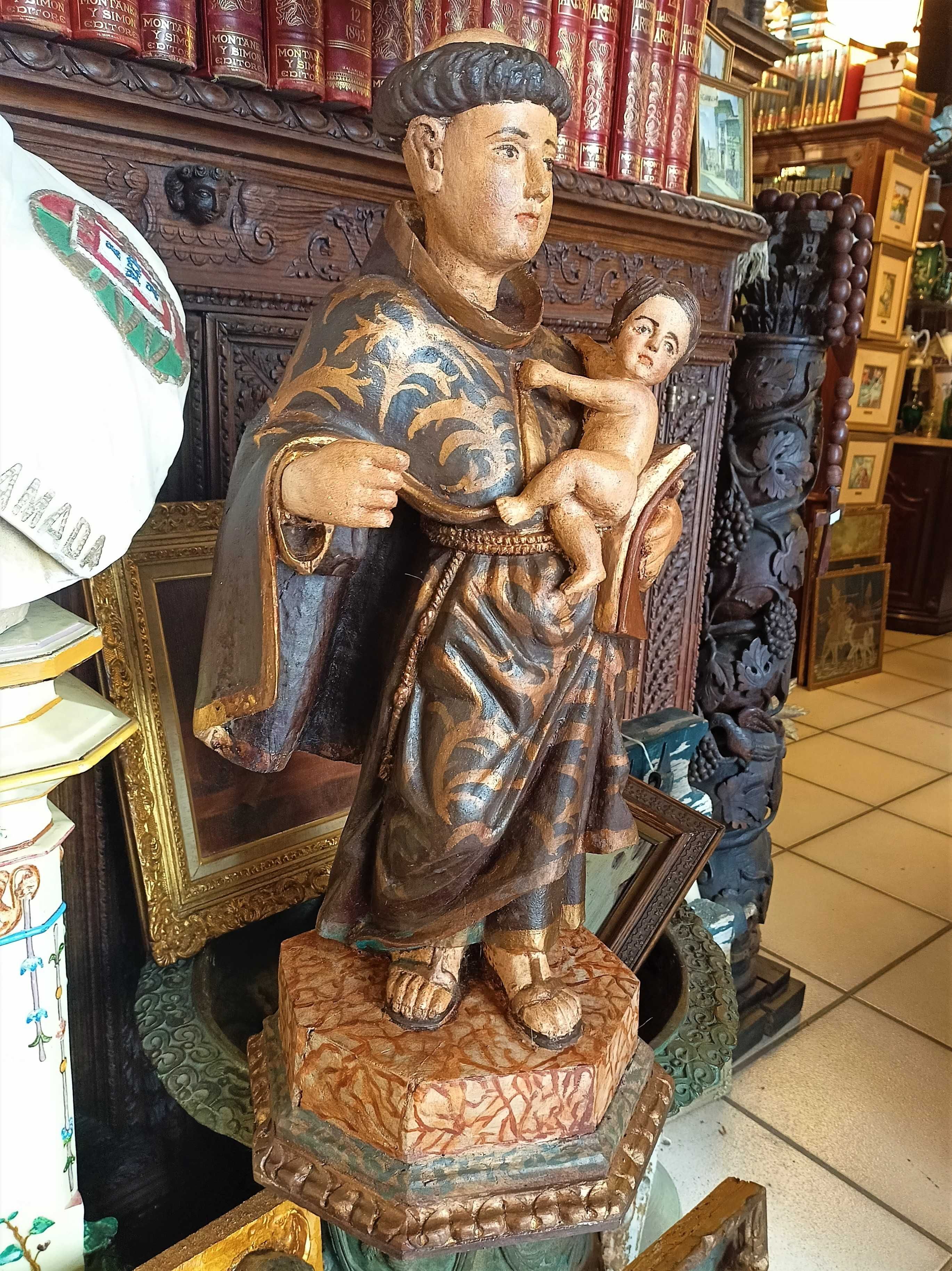 Figura Santo António Madeira Séc XVIII