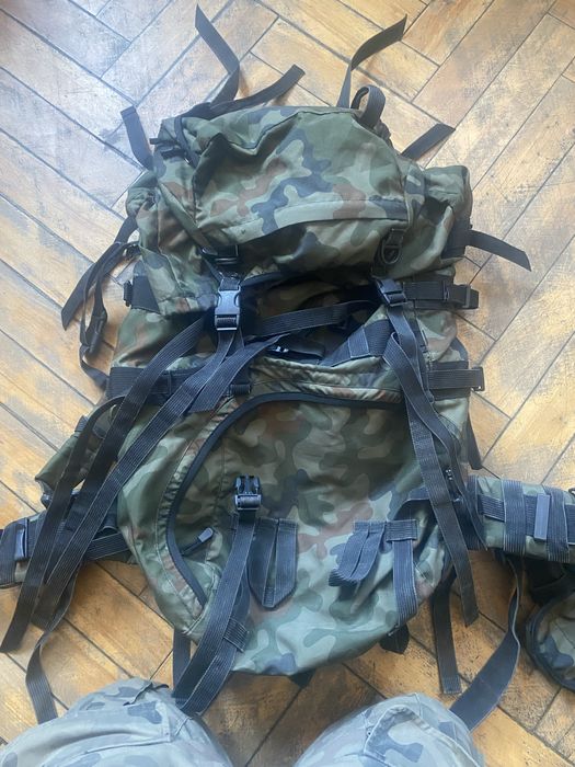 Plecak Zasobnik piechoty górskiej plus kamizelka taktyczna