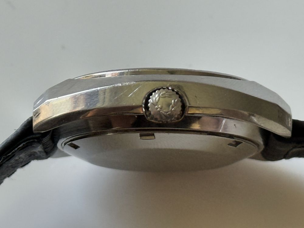 Zegarek męski Titus Automatic 25 jewels, duży 38,5/42mm, piękny stan