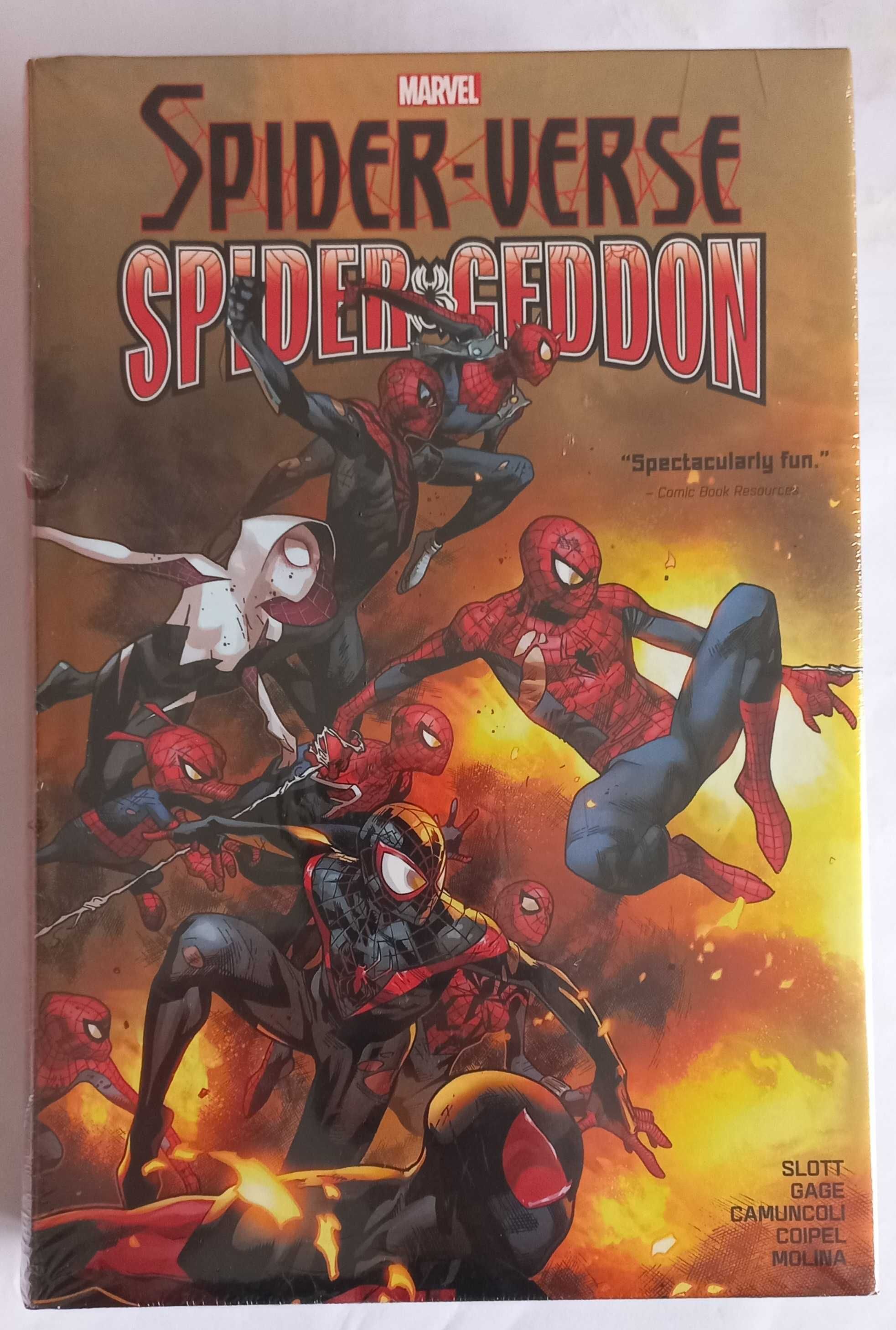 Spider-Verse SPIDER-GEDDON omnibus folia