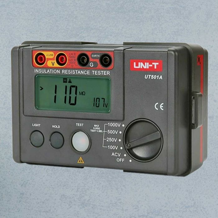 Мегомметр - тестер сопротивления изоляции и заземления мегометр 2500В
