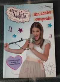 Livro Violetta "Um sonho cumprido"