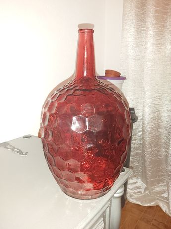 Vaso decoração vermelho