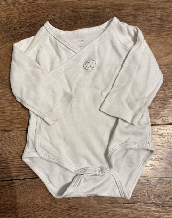 Zestaw kopertowe body niemowlęce r. 62 68