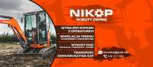 Wynajem Usługi Koparką 3T  Kucie wyburzenia transpor t3.5t