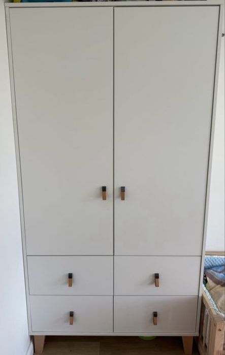 Szafa biała 105cm