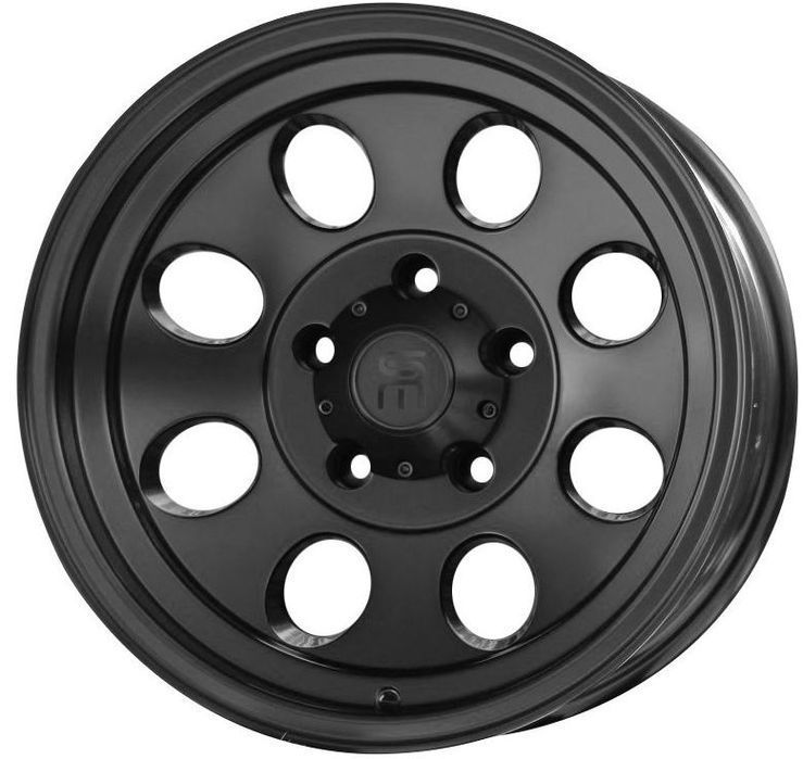 Czarne matowe felgi R16 5x127 Jeep 8j et-25 Off Road Terenowe 4x4