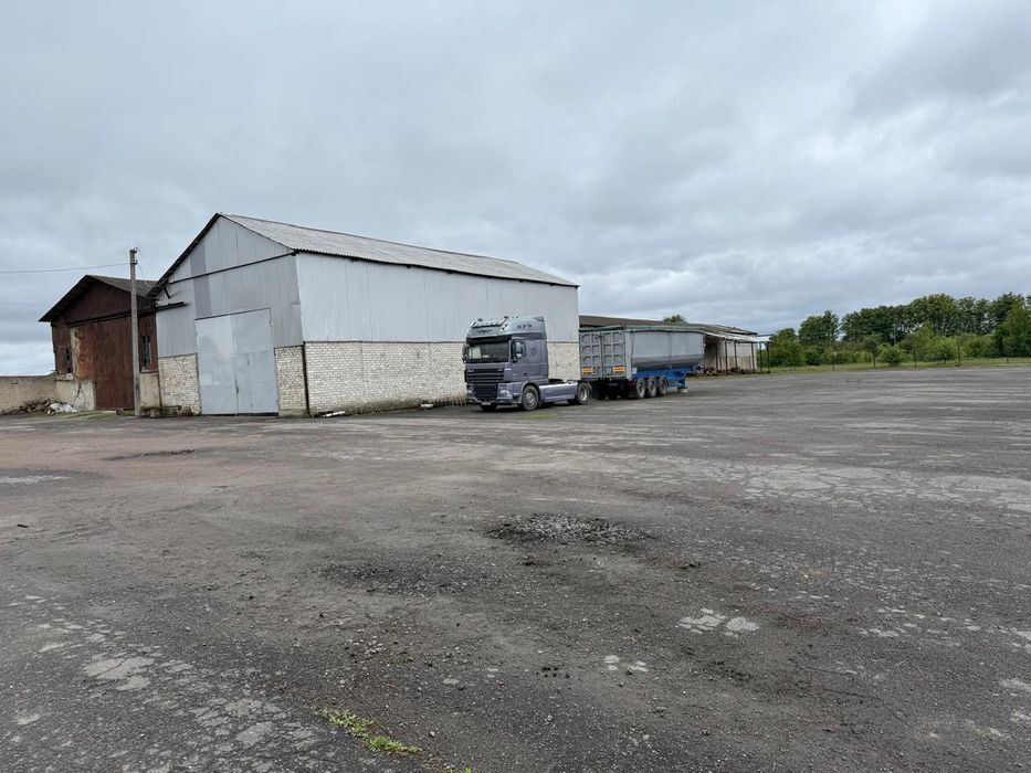 Здам в оренду ангар з асфальтовою площадкою та підсобними приміщенями