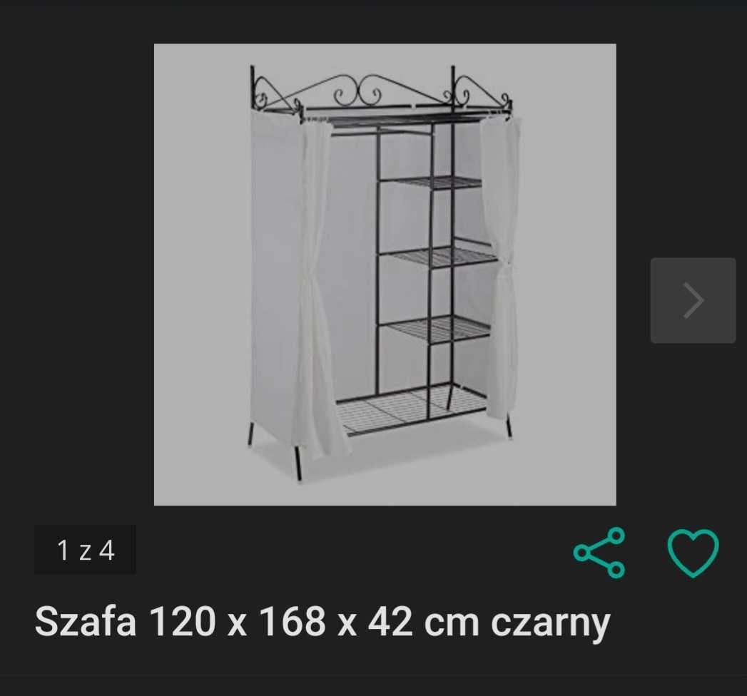 Szafa metalowa garderoba