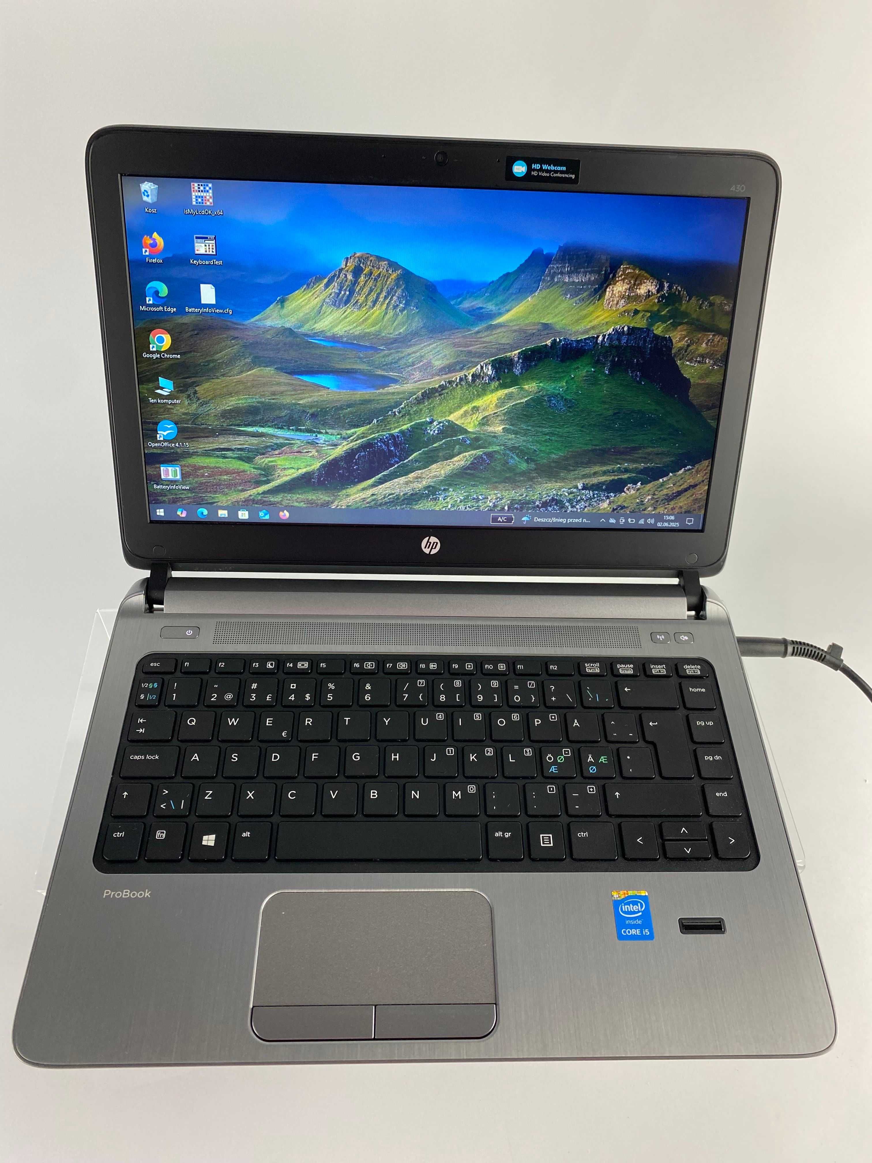 Laptop HP ProBook 430 G2 13,3" Intel Core i5 4 GB / 128 GB SSD W10 Pro
