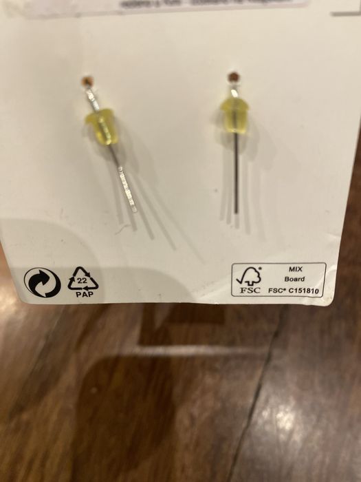 Biżuteria kolczyki i pierscionek