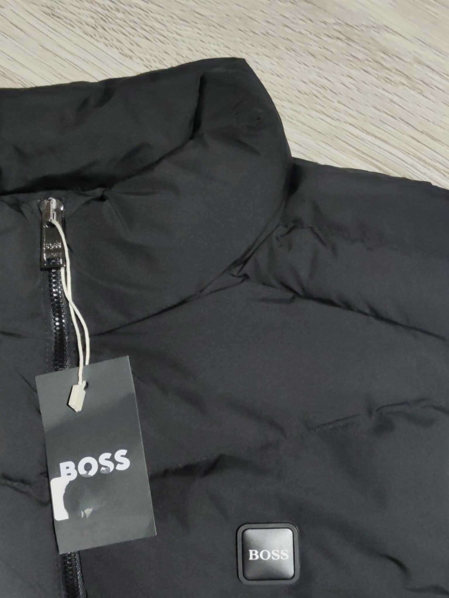 Nowa kamizelka bezrękawnik czarna Hugo Boss XL uniseks