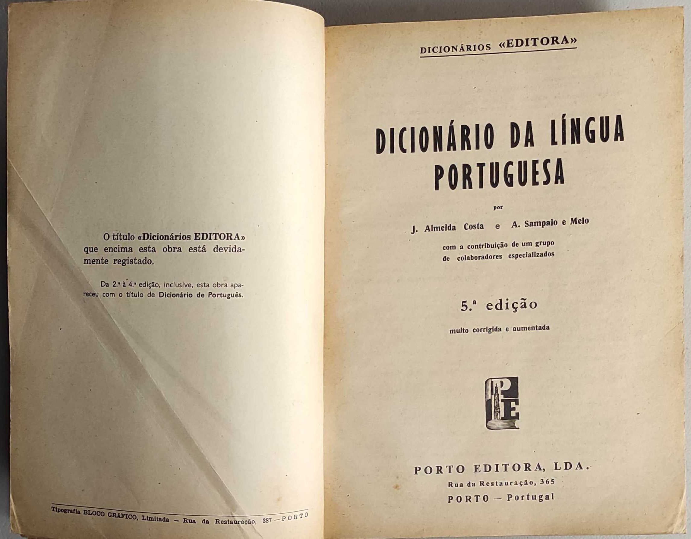 E2 - Livro Dicionário da Língua Portuguesa