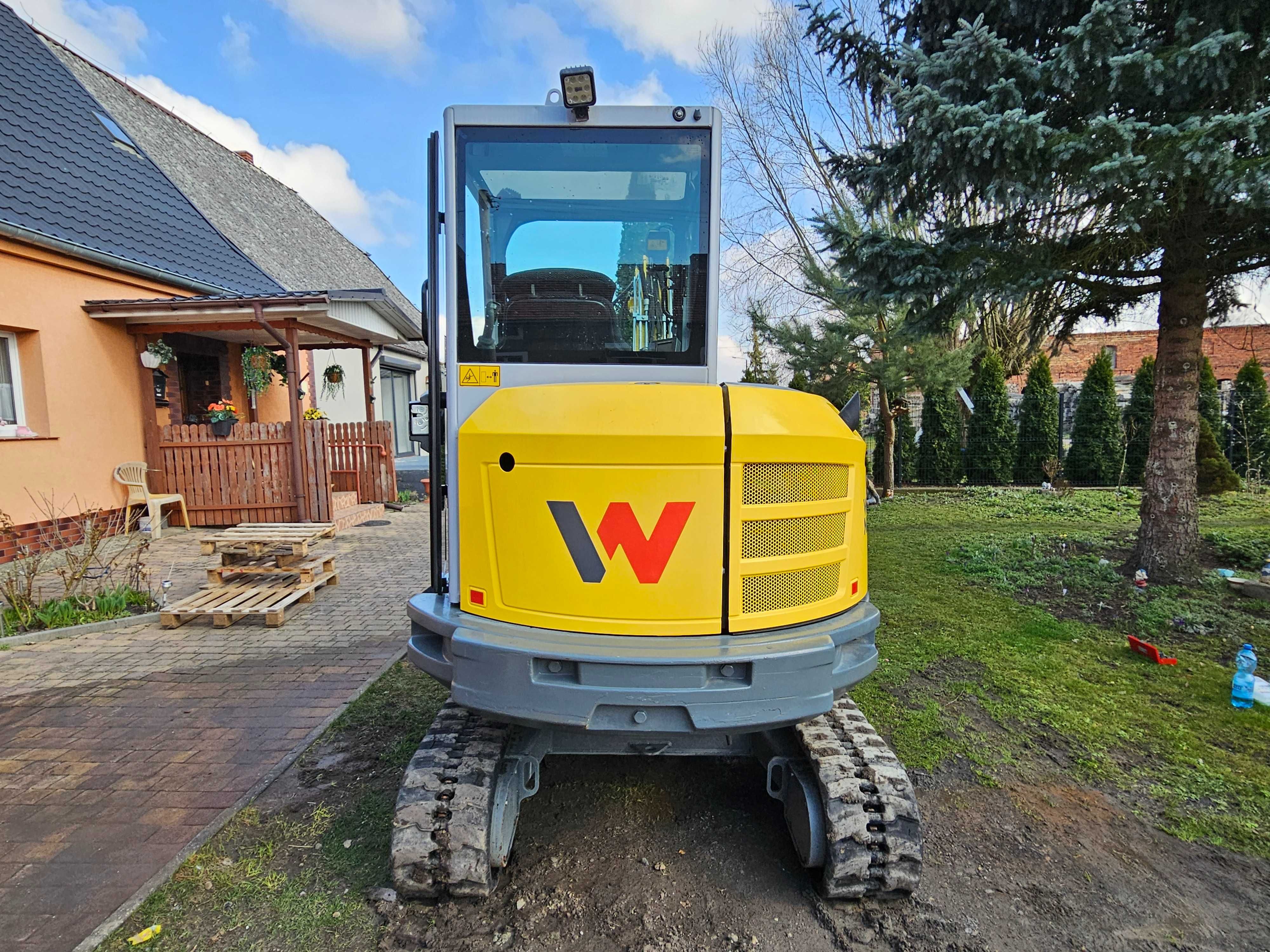 Wacker Neuson ET35 / długie ramie / VDS / 1390h jak nowa koparka 4tony