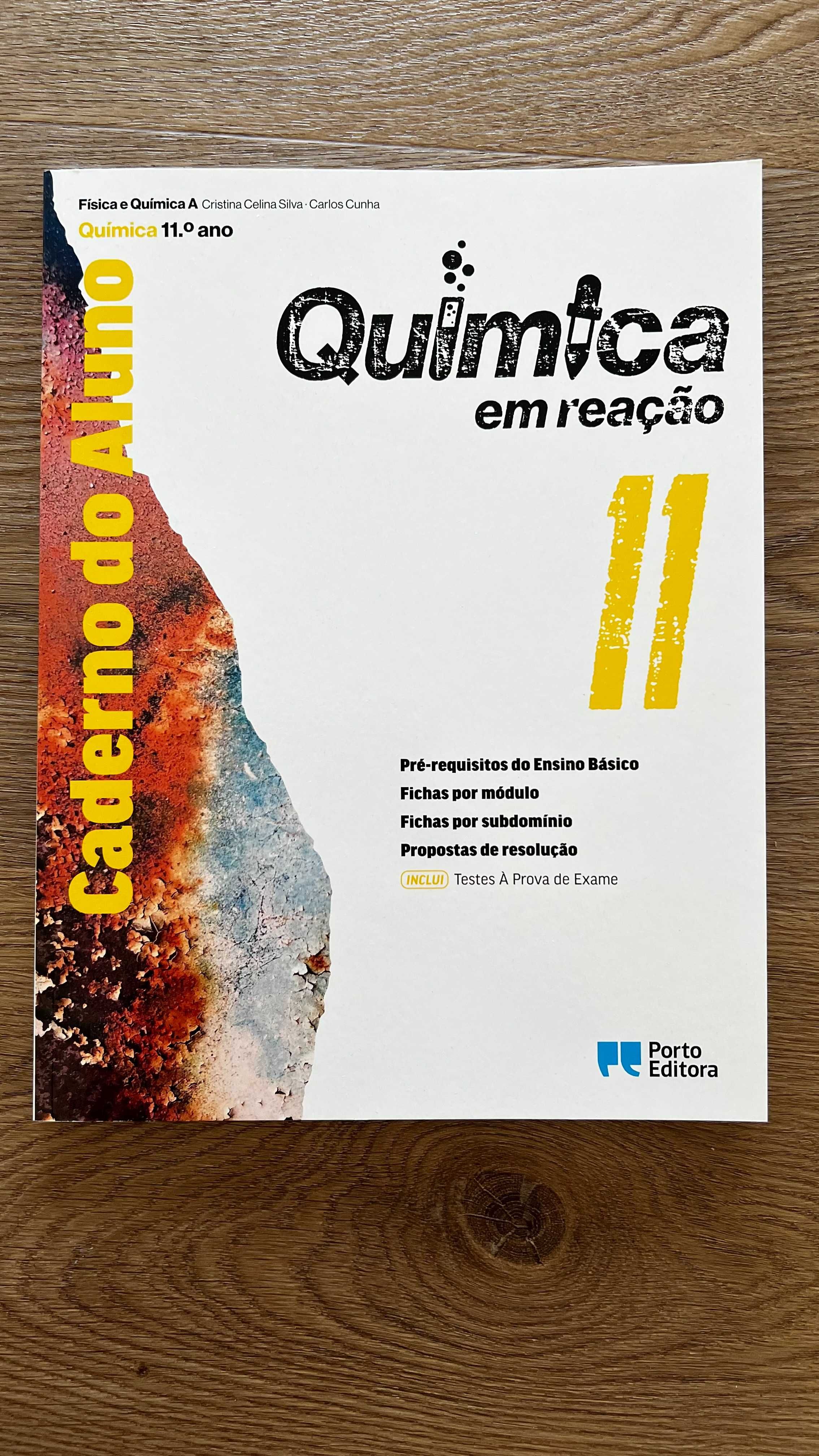 Química em Reação - Caderno do Aluno/Testes À Prova de Exame- 11.º Ano