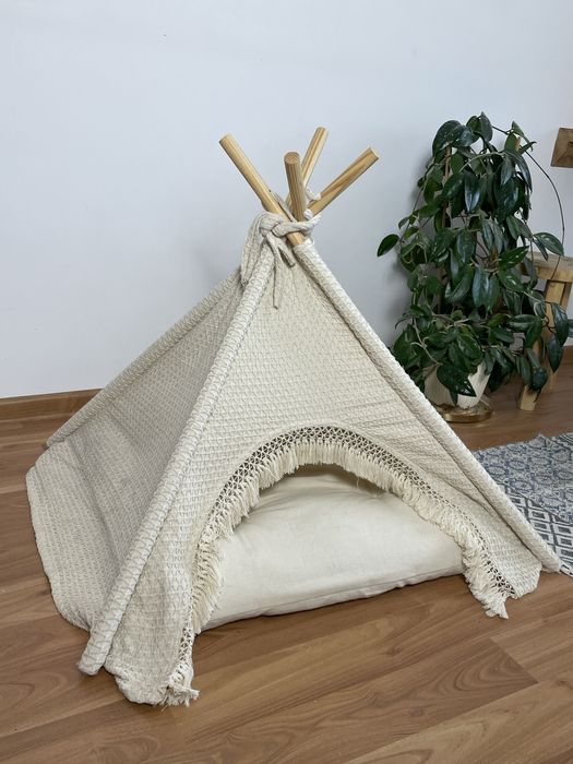 Namiot tipi dla kota lub malego zwierzecia