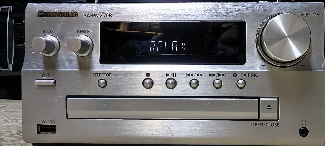 CD-ресивер Panasonic SA-PMX70B/Bluetooth/3Ω