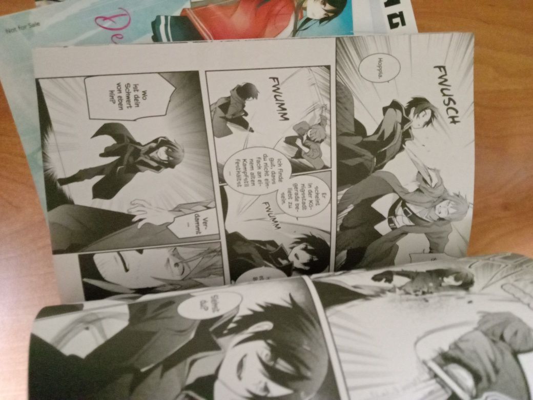 Manga : Kaiju,Zelda,The Strange House i inne. W języku niemieckim.