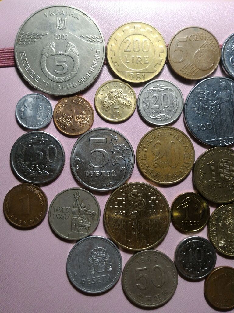 Монеты разных стран Мира