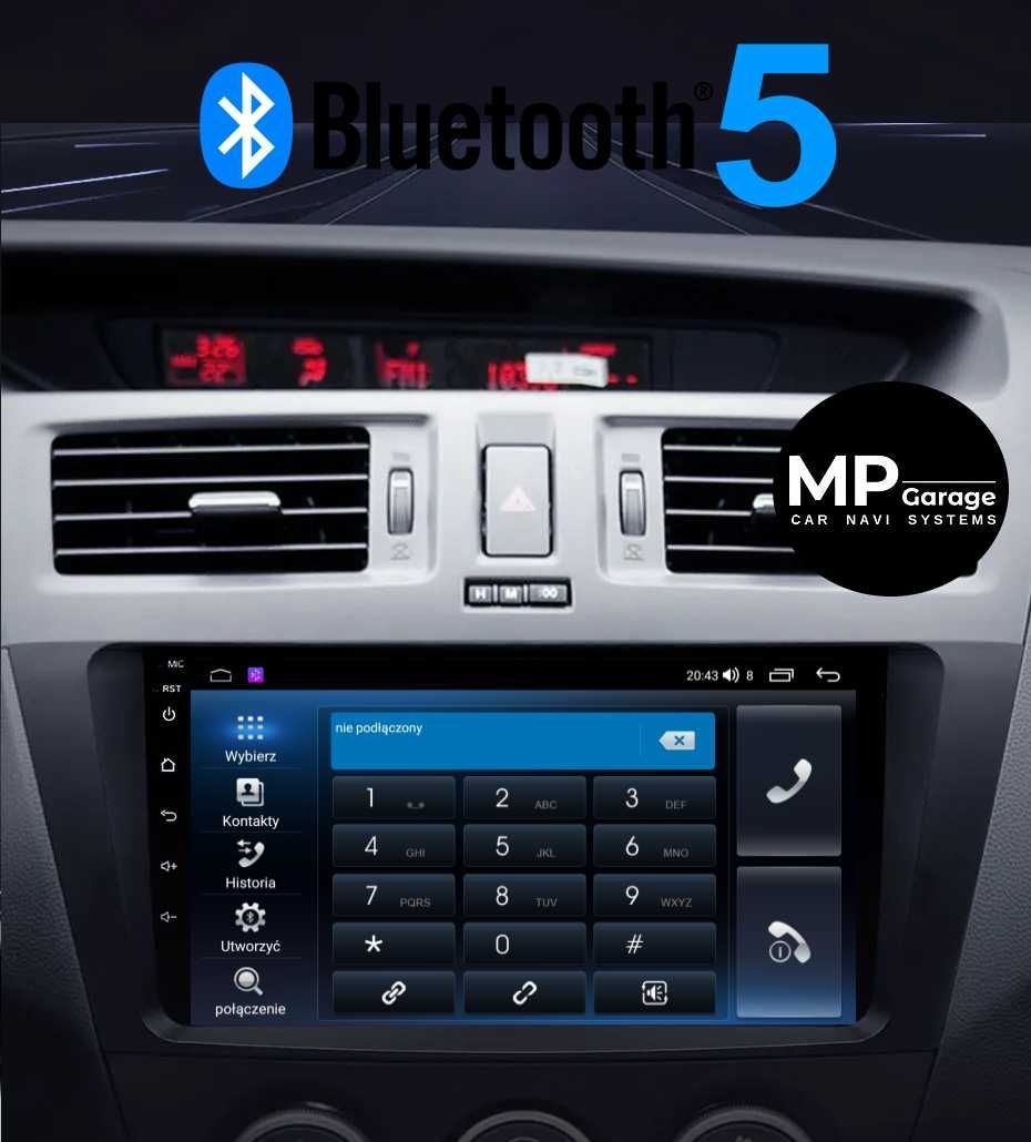 Radio Mazda 5 Android CarPlay/AA Qled 4G LTE Montaż Gwarancja