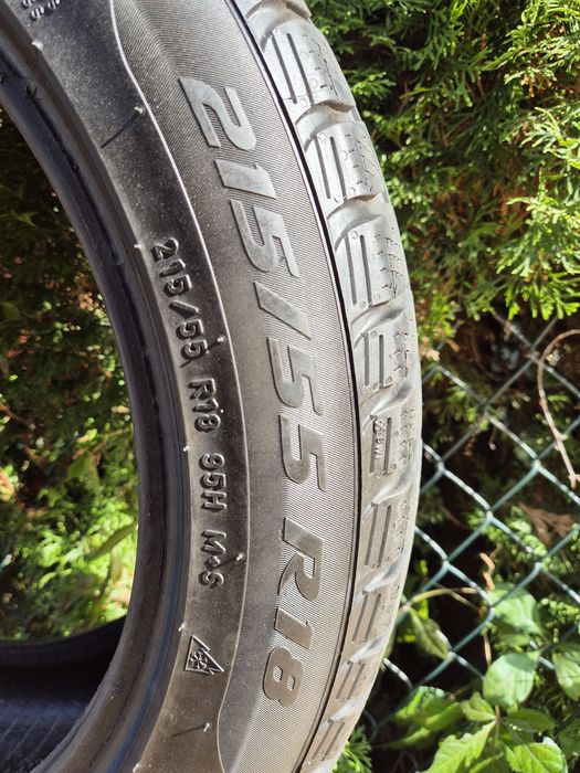 Opony zimowe PIRELLI Sottozero 3 215/55/18 komplet 2020r.