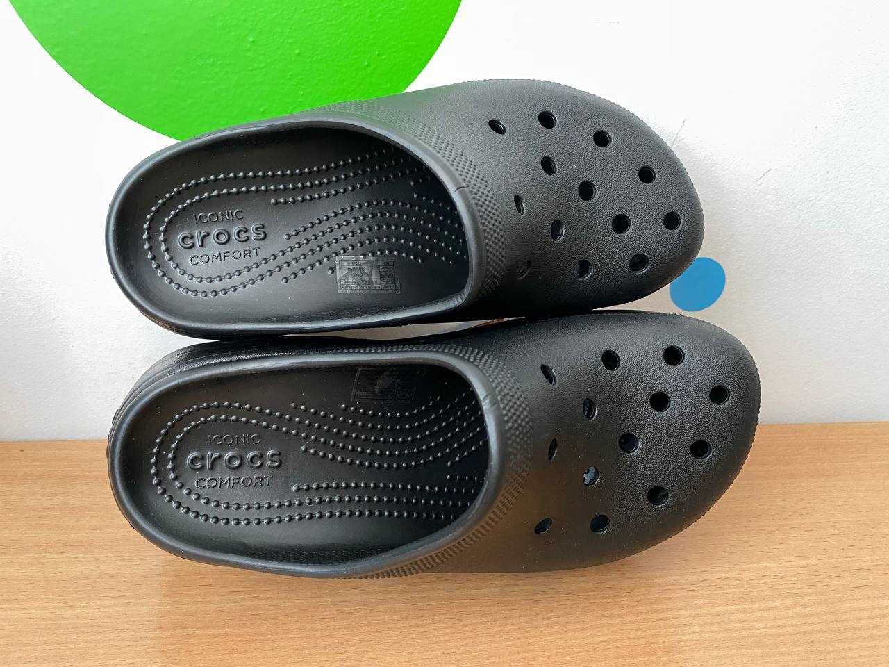 Crocs Siren Black дорослі М6/W8 38р Уцінка! №627