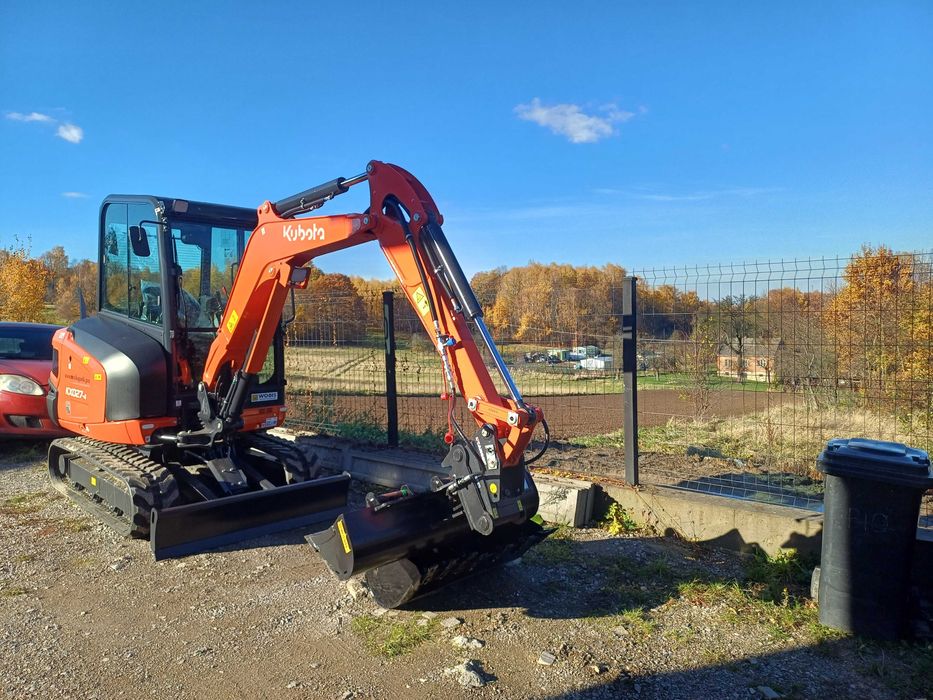 WYNAJEM Koparki Kubota 3tony